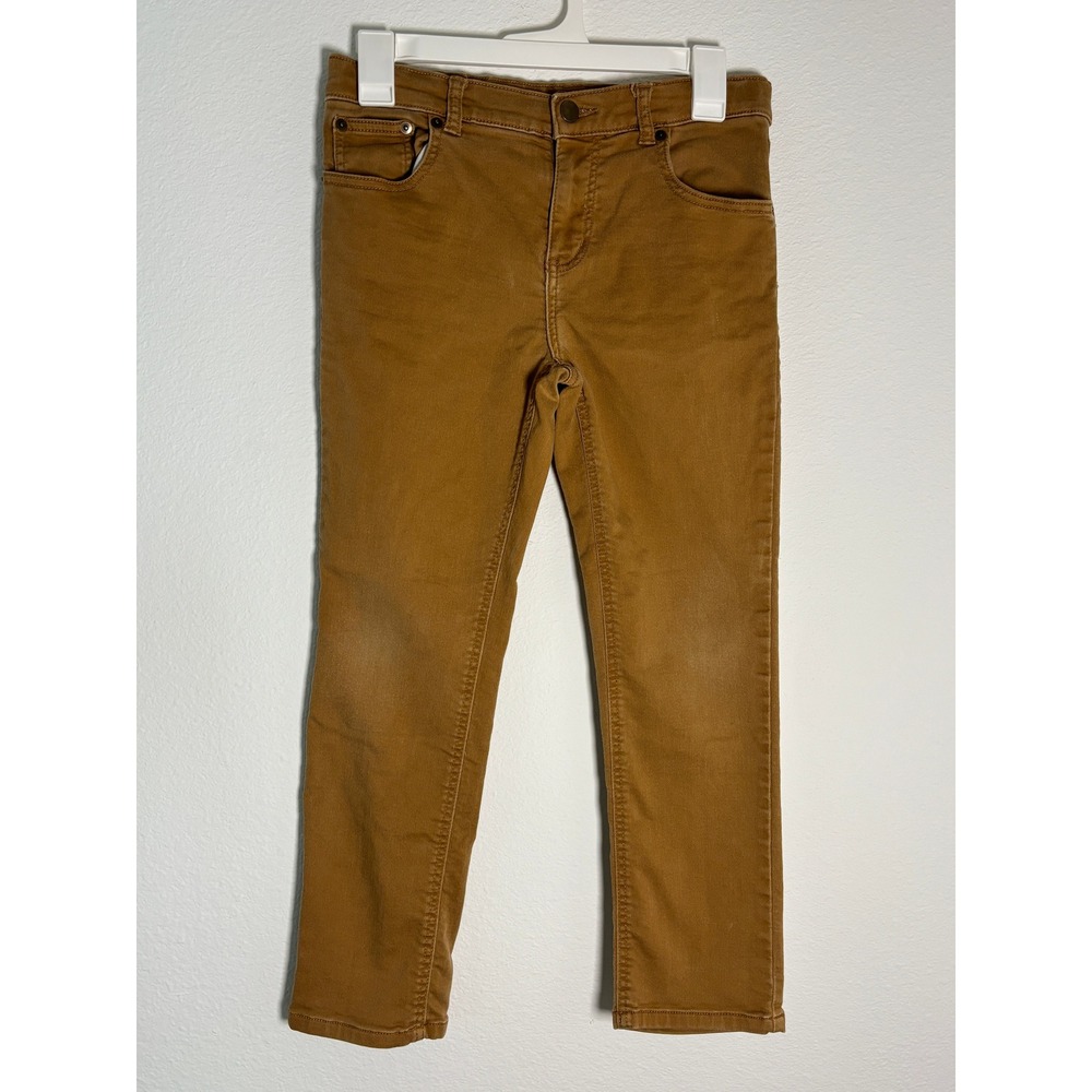 Wonder Nation Boys Slim Husky Jeans Brown Tobacco Size 10 Husky Denim Pants